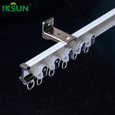 Hidden 19ft Curved Curtain Track Wall Mount For Bedroom School Office