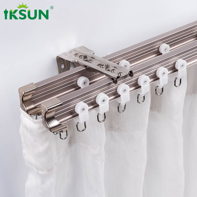 1.2mm Double Curved Curtain Track Bendable Heavy Duty Wall Mounted
