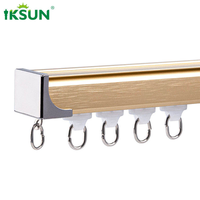 22ft Heavy Duty Curtain Rail , S Wave Curtain Track For Decorative OEM ODM