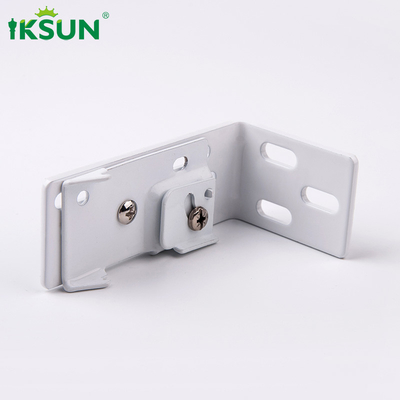 2.5mm Metal Curtain Track Brackets Wall Mount Painting Treatment
