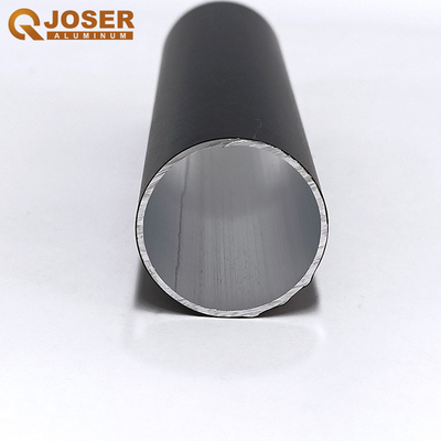 Iksun 43mm Anodized Round Aluminium Extrusion Roller Blind Pipe With Groove