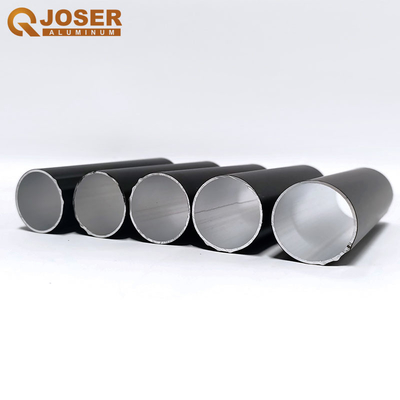 0.5mm 0.6mm 0.7mm Custom Made Oxidation Aluminum Profile For Roller Blinds