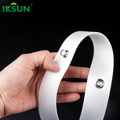 29mm width polyester S fold wave curtain track tape for bendable curtain rail