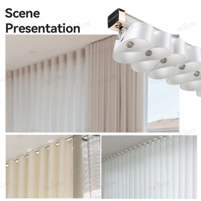 29mm width polyester S fold wave curtain track tape for bendable curtain rail