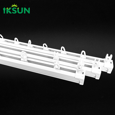 30m Ripple Fold Wave Curtain Track Aluminium S Fold Curtain Track Rail