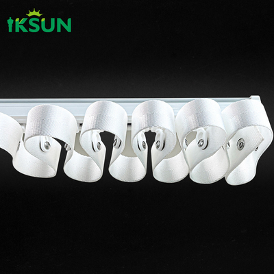 30m Ripple Fold Wave Curtain Track Aluminium S Fold Curtain Track Rail