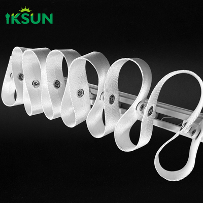 30m Ripple Fold Wave Curtain Track Aluminium S Fold Curtain Track Rail