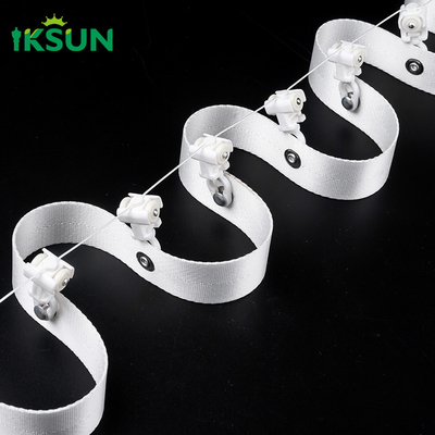 6.7m Length S Fold Curtain Rod Runner S Wave Curtain Track Runner
