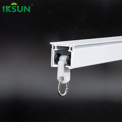 1.1-4.5m Aluminium Telescopic Curtain Track Adjustable Curtain Rail