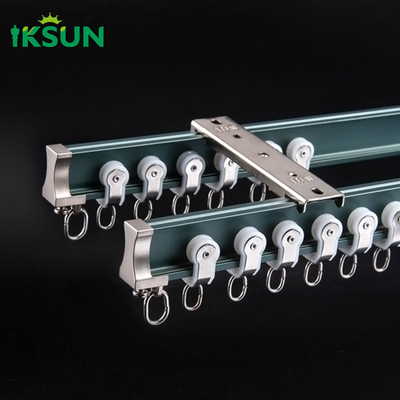 Home Curved Curtain Track Flexible Curtain Rail Corner Aluminium