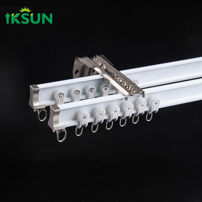 Curve Bendable 1.2mm Aluminum Curtain Track Hospital Curtain Accessories