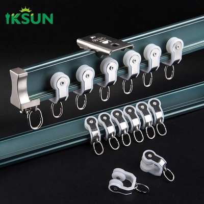 1.2mm Aluminum Profile Curved Curtain Rod Slide Window Sliding Track Rail