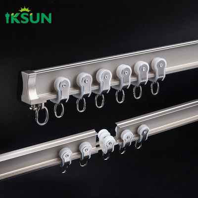 1.2mm Aluminum Profile Curved Curtain Rod Slide Window Sliding Track Rail