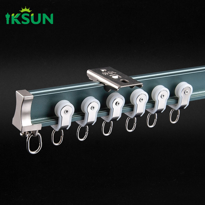 Aluminum Alloy Curtain Track Fittings Modern Smart Home Curtain System