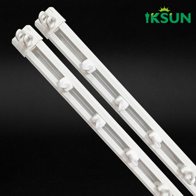 White S Fold Curtain Tape For Bedroom Living Room Smooth Silent Simple Easy Installation