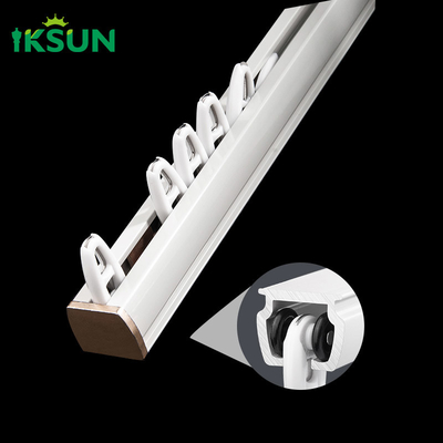 T5 Temper Curtain Rail Pole Metal Aluminum Curtain Track Rail