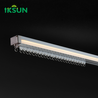 New LED Light  Aluminium LED Curtain Track  Living Room Background Wall Light Track Kit