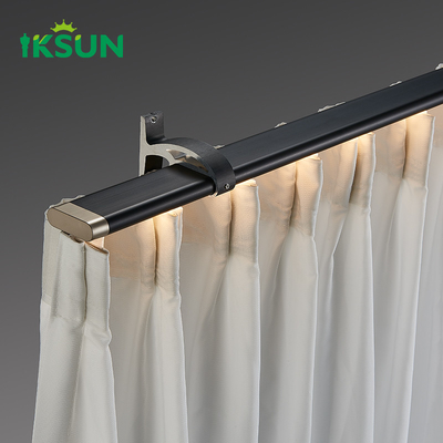 Ambient Oval Led Curtain Track Light  Optional Curtain Rail Set Wall Mount