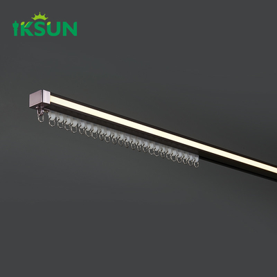 Unique Design  Light  Led Curtain Track  Ceiling Or Wall Mount  Strip Lights Track Rail