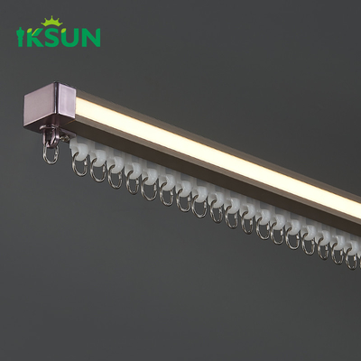 Unique Design  Light  Led Curtain Track  Ceiling Or Wall Mount  Strip Lights Track Rail