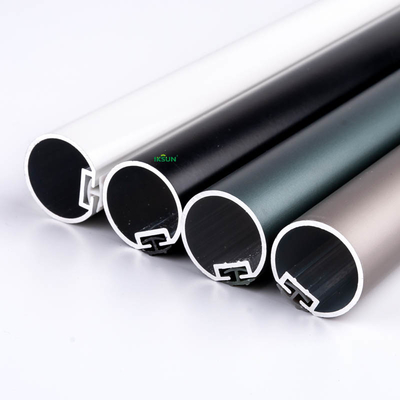 New Customize Aluminium Fashion Roman Pole Popular Series Curtain Pole Rod For Office