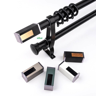 New Style Aluminum Durable Roma Pole Hanging Classical Window Rod For Living Dorm Room