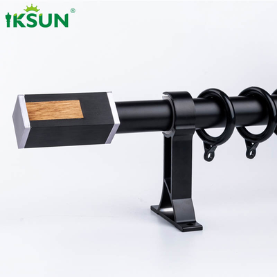 Unique Design Fashion Curtain Rod Recessed Sliding Smooth Shower Curtain Rod Set