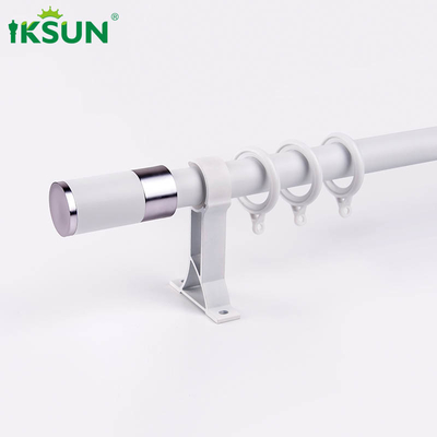 Wholesale Aluminum Alloy Curtain Rod Roman Blind Pole Mute  Include Accessories