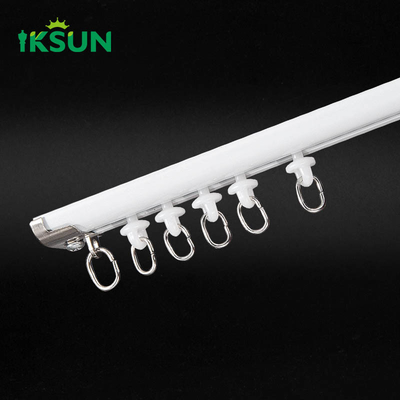 9.2mm High Quality Window Ultra Thin Track Aluminium Curtain Rail For Thin Narrow Small Space