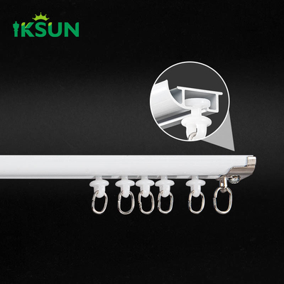 0.8mm Durable Window Ultra Thin Track  Curved Rail Selectable Curtain Track For  Living Room
