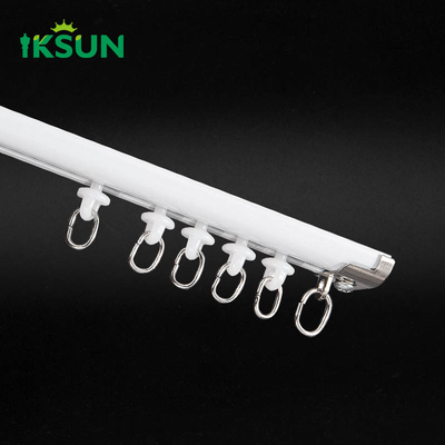 Fast Fit Window Ultra Thin Track  Bendable Track Optional Curtain Rail For Home