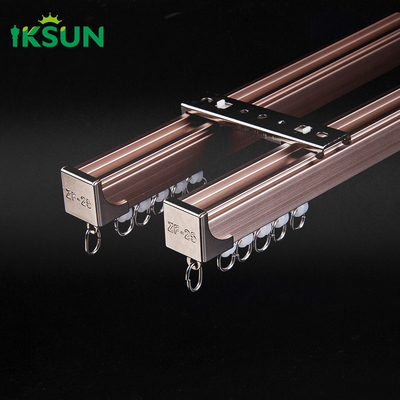 Modern Aluminium Excellent Texture Curtain Track Customize  Curtain Rail For Home