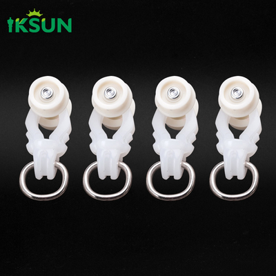Industrial Modern Design Aluminum Curtain Rail Selectable Shower Curtain Track For Bathroom
