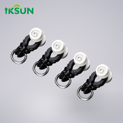 Aluminum Heavy Duty  Curtain Track Recessed Hidden Ceiling Curtain Rail  For Indoor And Outdoor