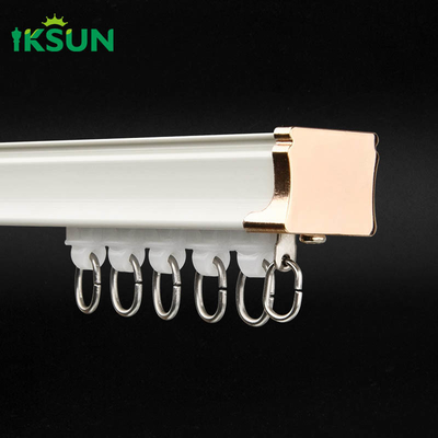 New Design Sliding Recessed Curtain Track Customize Curtain Rail For Room Divider