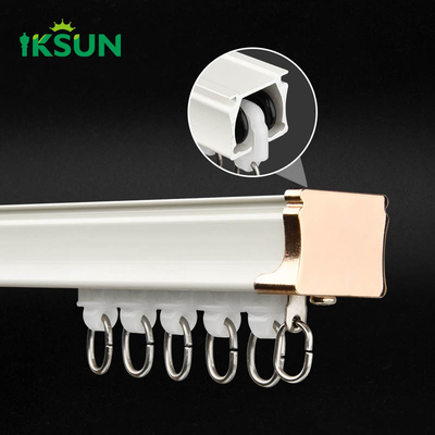 Manufacturer Modern Design Curtain Track Aluminum Double Curtain Rail For Indoor And Outdoor