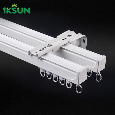 22mm  Customizable  Recessed Stylish Curtain Track Perfect Long-Lasting Rail  For Hotel