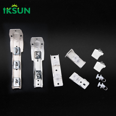 Wall Mounted Curtain Track Aluminum Smooth Silent Curtain Rail  For Bedroom