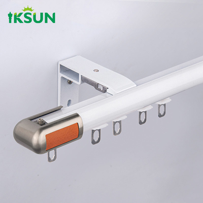 Fashion Design 28mm Aluminum Curtain Rod Double Track   Curtain Rod For Home