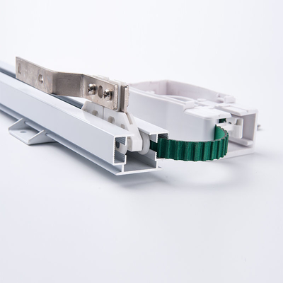 Automatic Remote Control Motorized Curtain Track Aluminium 6063 T5 Material