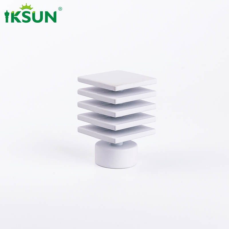 OEM ODM Decorative Curtain Pole Ends Thickened Silent 28mm Diameter