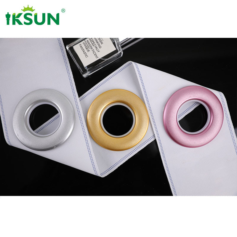 Decorative Plastic Curtain Eyelet Rings With 40mm 50mm Diameter