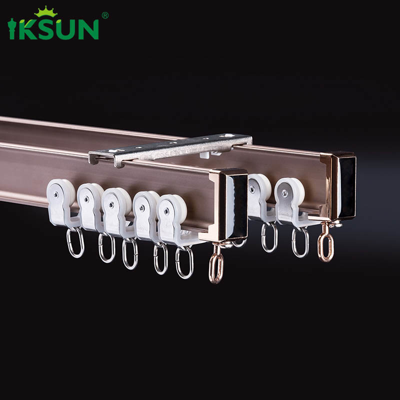 22ft Durable Heavy Duty Bendable Curtain Track With Anodized Finish