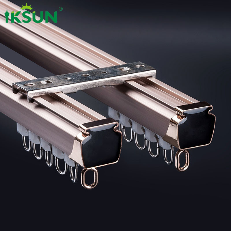 22ft Extendable Aluminium Curtain Track Ceiling Mounted Hidden