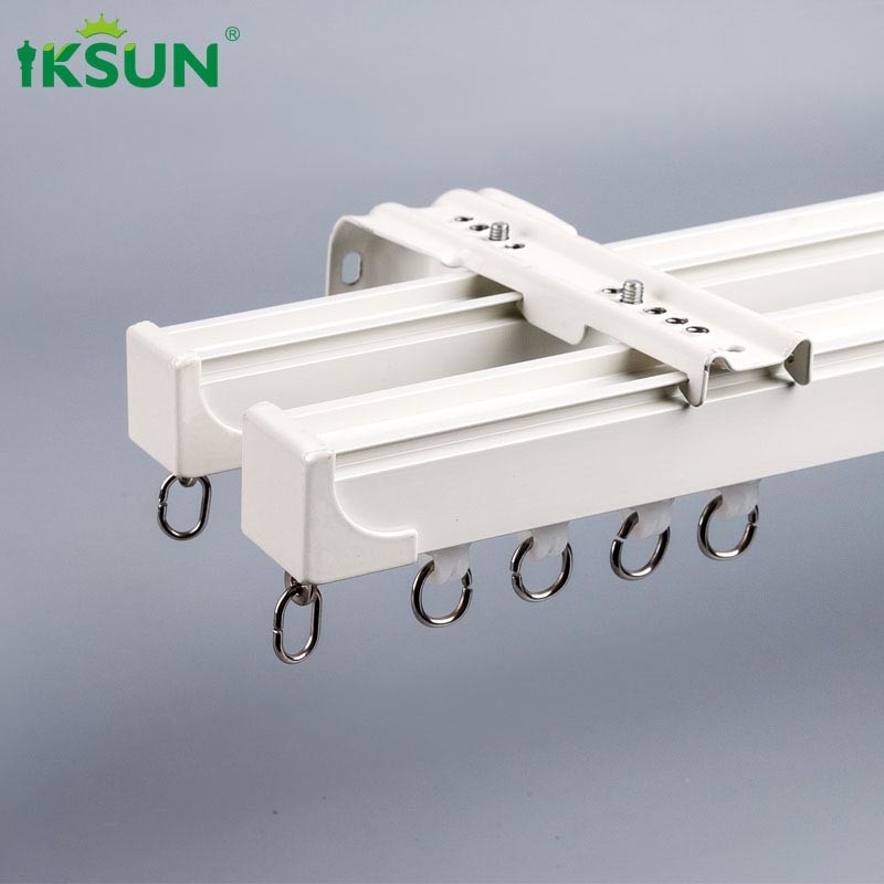 Heavy Duty Aluminium Curtain Track Alloy 6063 Material Square Shape