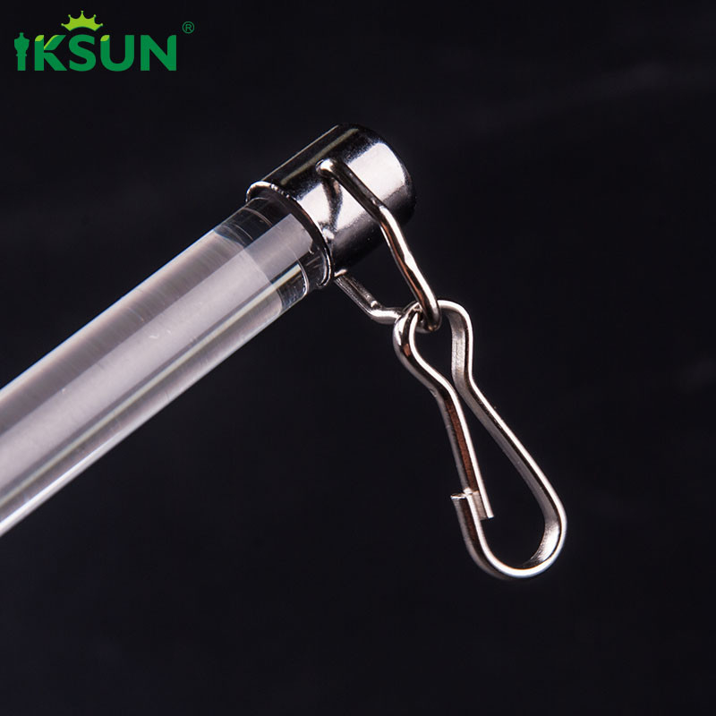 2m Straight Clear Acrylic Curtain Wands For Drapery Opening Closing