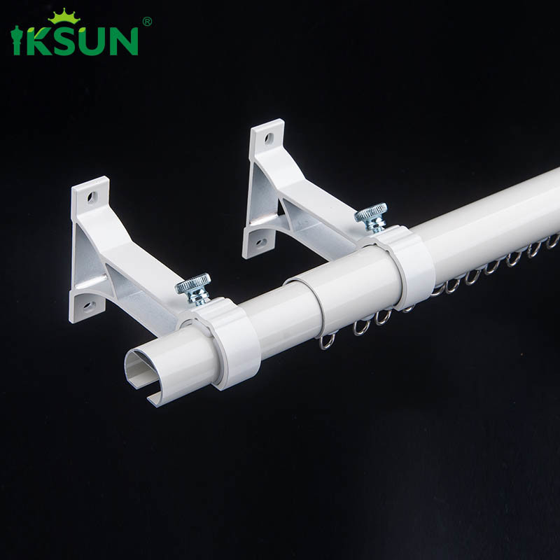 5 Meter Heavy Duty Drapery Rod Custom Made Metal Retractable Curtain Rod