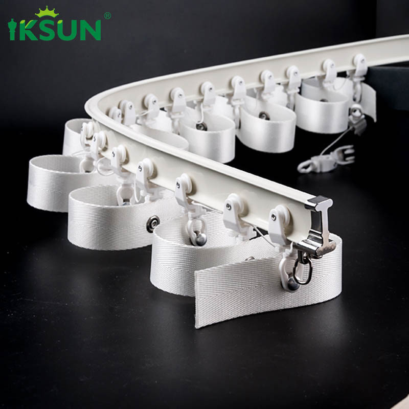 29mm width polyester S fold wave curtain track tape for bendable curtain rail