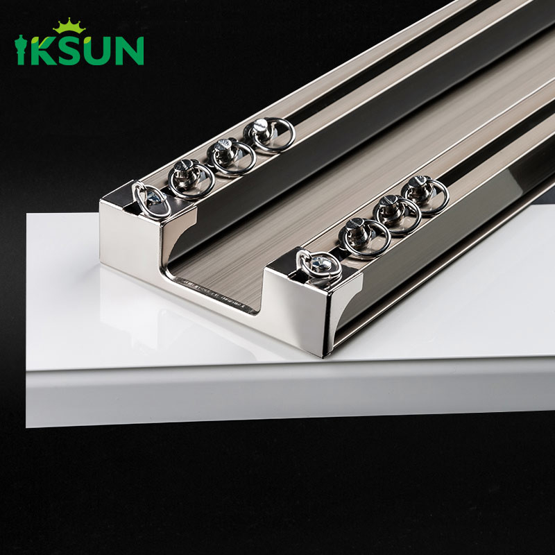 T5 Aluminium Curtain Track Ceiling Mounted Installation