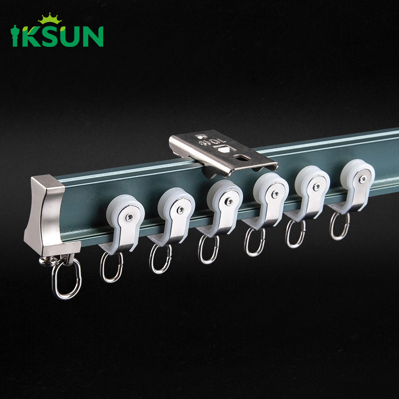 Home Curved Curtain Track Flexible Curtain Rail Corner Aluminium